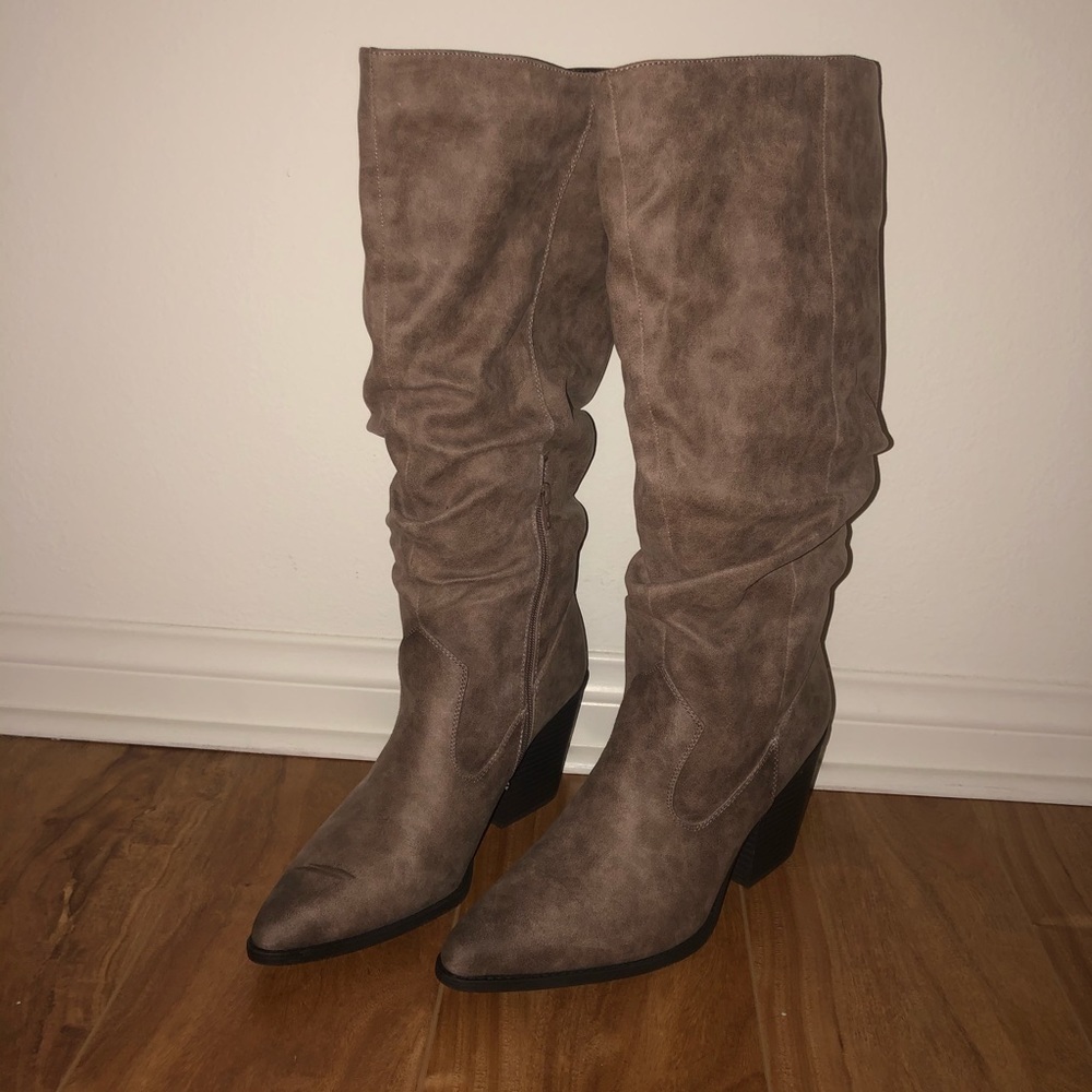 Knee high boots